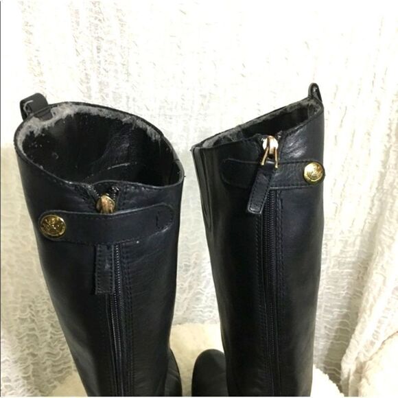 Sam Eldeman Penny Leather Tall Riding Boots Size 9.5M - Picture 6 of 12